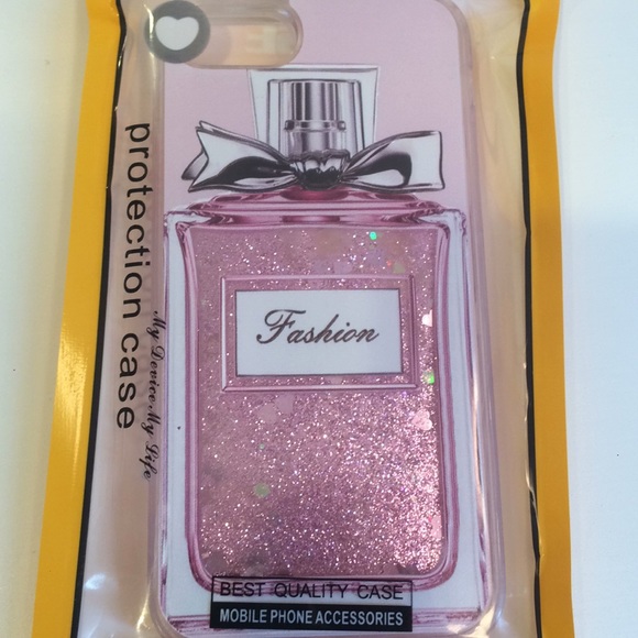 Fashion Perfume Bottle Dynamic Liquid iPhone Case - Picture 5 of 5